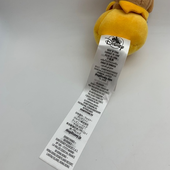 Disney Parks Wishables Fantasmic Enchanted Smiley Broom 5" Mini Plush - Picture 6 of 7